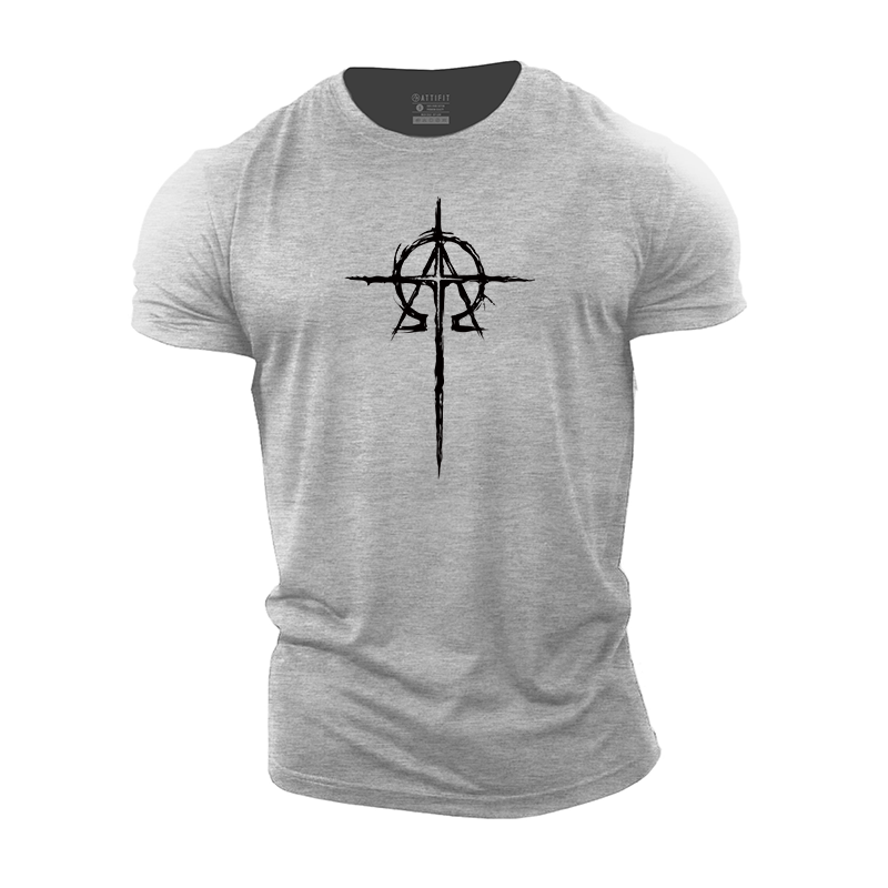 Alpha Omega Cross Cotton T-Shirt