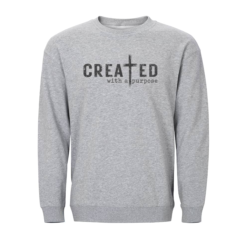 Created With A Purpose Crewneck Sweatshirt