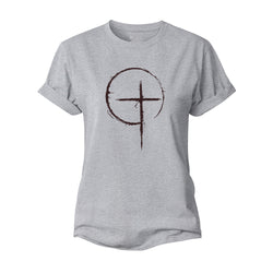 Simple Cross Women's Cotton T-Shirt