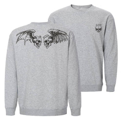 Devil Angel Skull Crewneck Sweatshirt