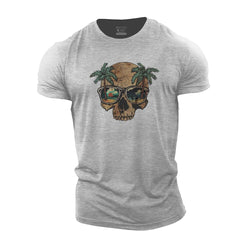 Skull Sea Cotton T-Shirt