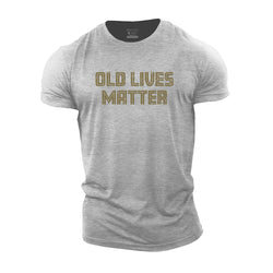 Old Lives Matter Cotton T-Shirt