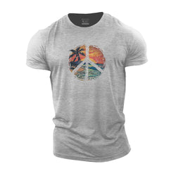 Peaceful Sea Cotton T-Shirt