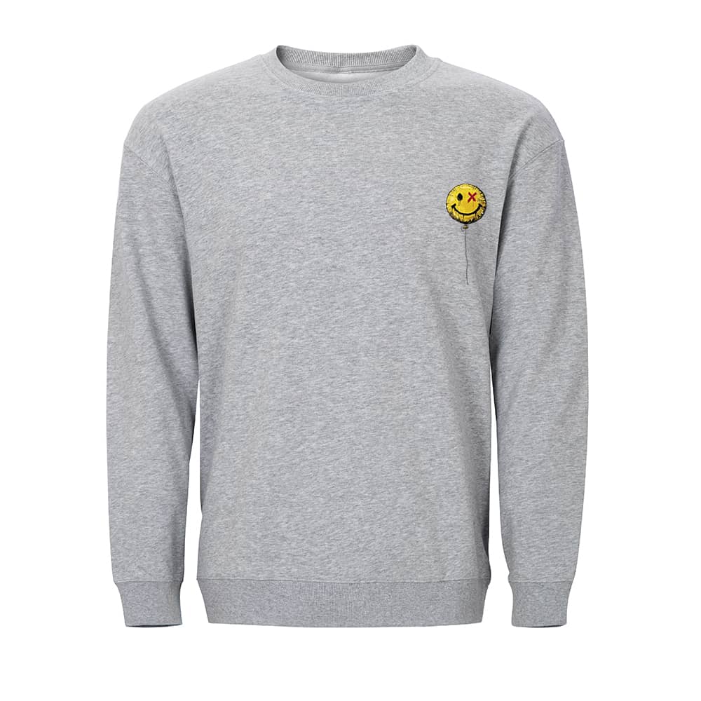 Mini Smiley Ballon Crewneck Sweatshirt