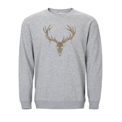 Elk Skull Crewneck Sweatshirt