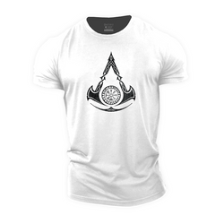 Viking Helmet Cotton T-Shirt