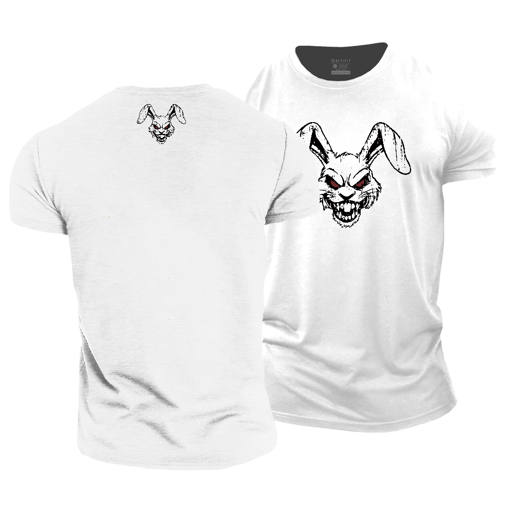 Fierce Rabbit Cotton T-Shirt