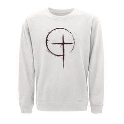 Simple Cross Crewneck Sweatshirt