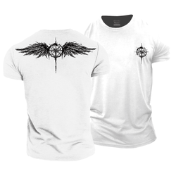 Compass Wings Cotton T-Shirt