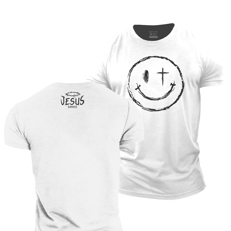 Jesus Saves Cotton T-Shirt