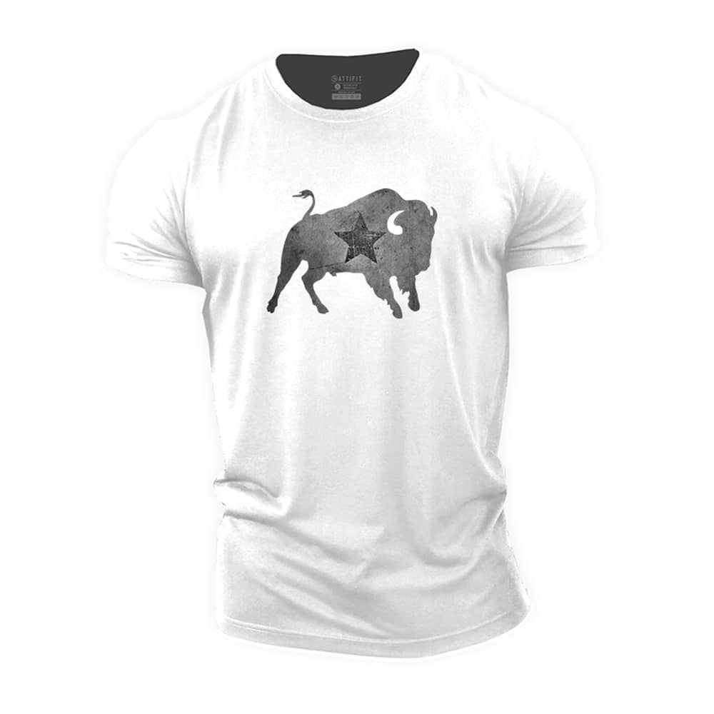 Bison Cotton T-Shirt