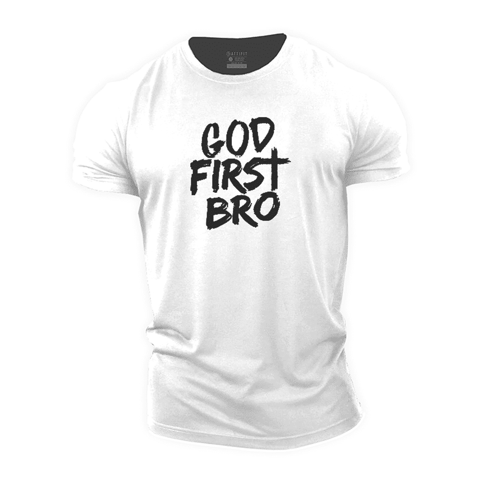 God First Bro Cotton T-Shirt