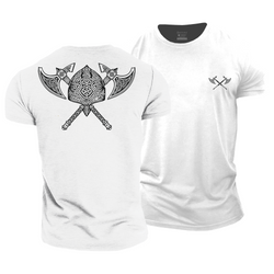 Viking Helmet Cotton T-Shirt