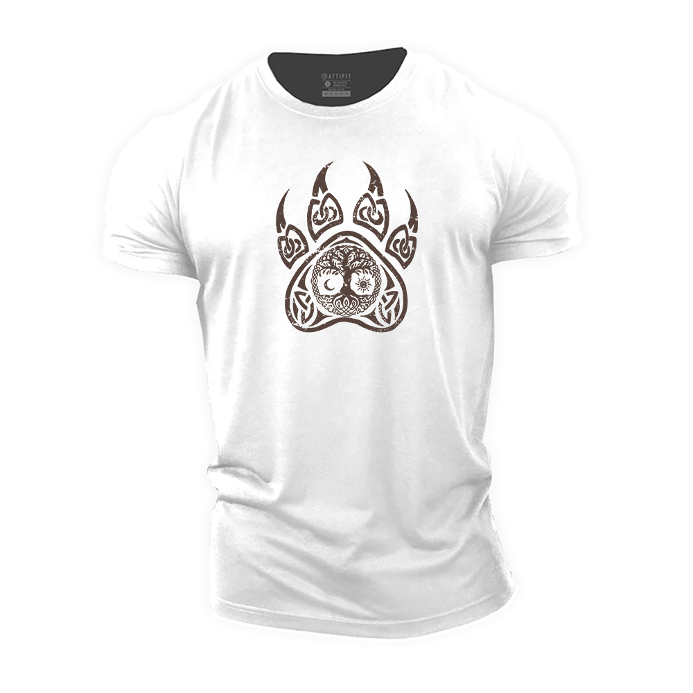 Viking Bear Claw Cotton T-Shirt