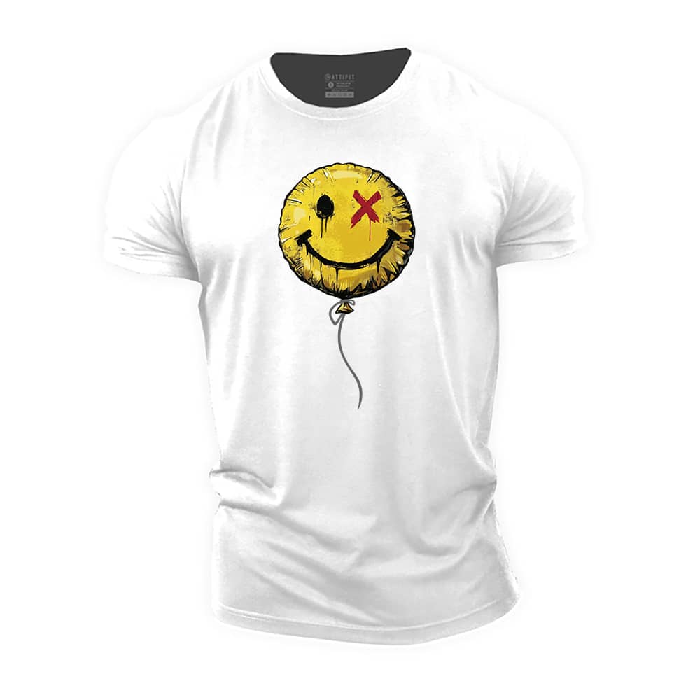 Smiley Ballon Cotton T-Shirt