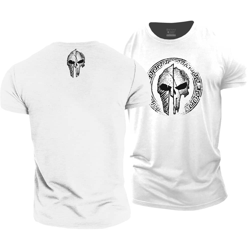 Spartan Totem Cotton T-Shirt