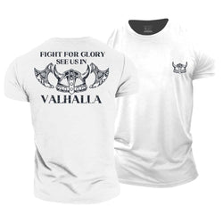 See Us In Valhalla Cotton T-Shirt