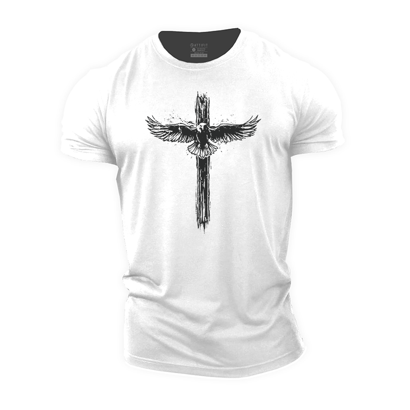 Wings Like Eagles Cotton T-Shirt