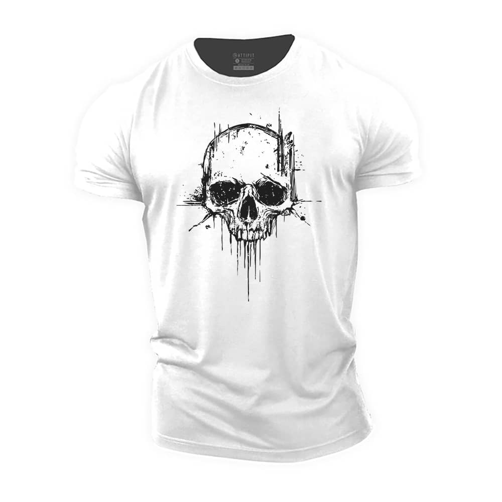 Classic Skull Cotton T-Shirt