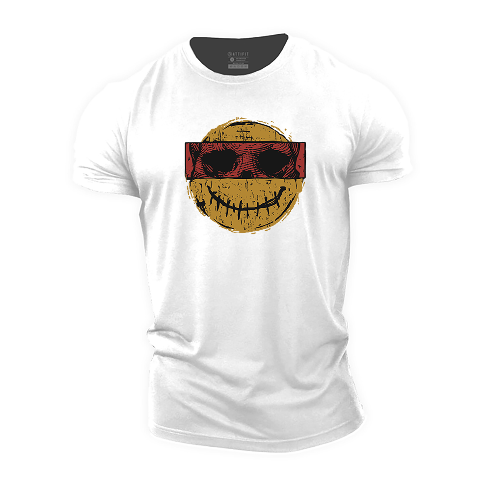 Focus Smile Cotton T-Shirt