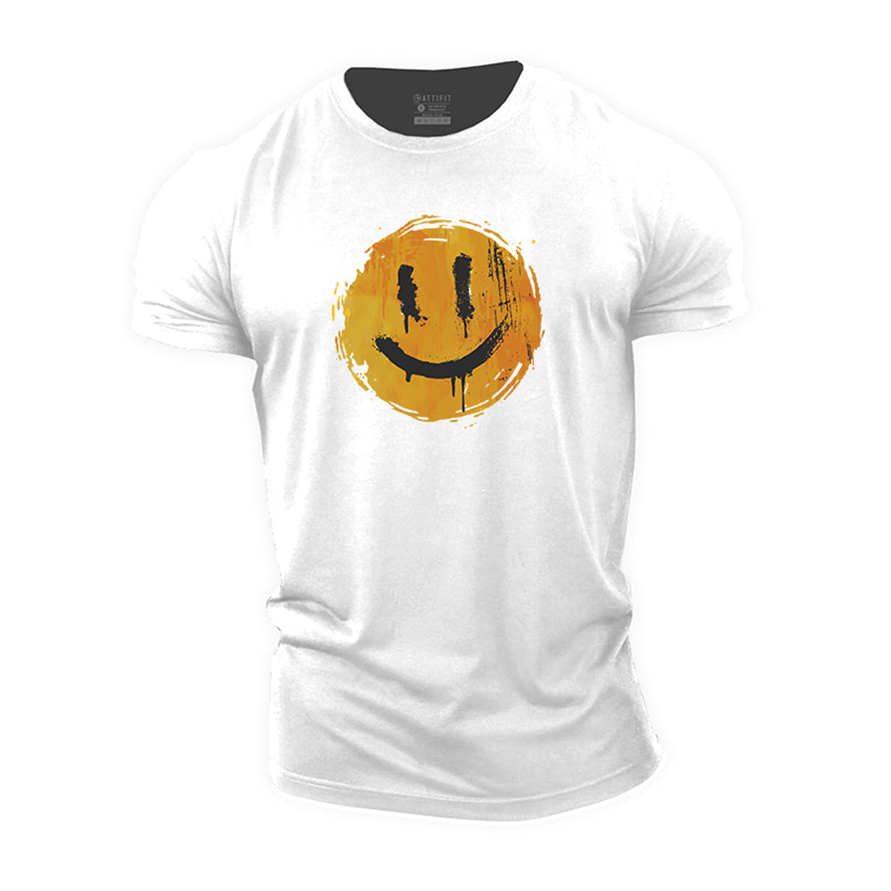 Classic Smiley Cotton T-Shirt