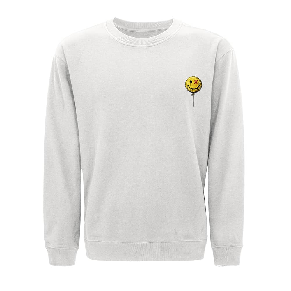 Mini Smiley Ballon Crewneck Sweatshirt