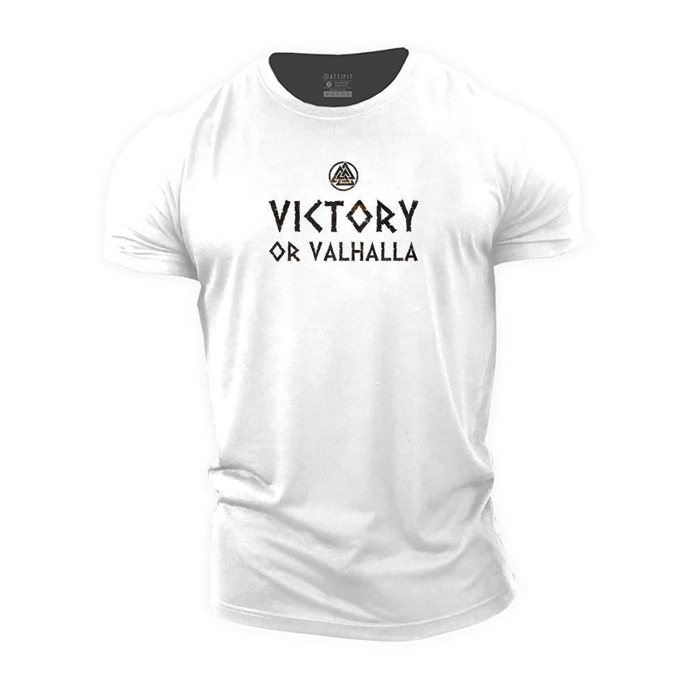 Victory Or Valhalla Cotton T-Shirt