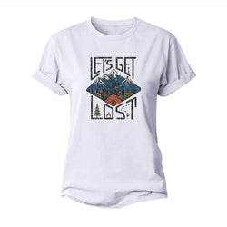 Let's Get Lost Women's Cotton T-Shirt