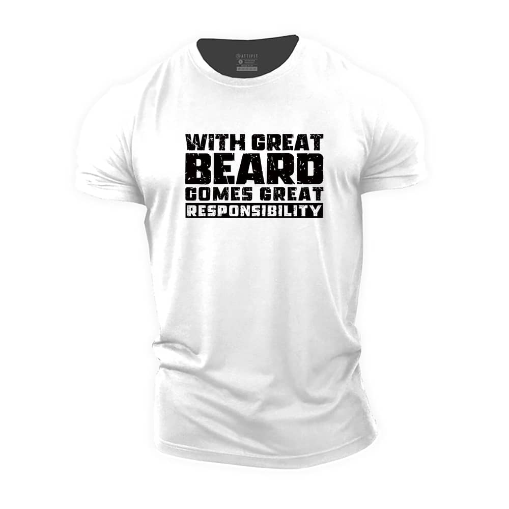 Great Beard Cotton T-Shirt