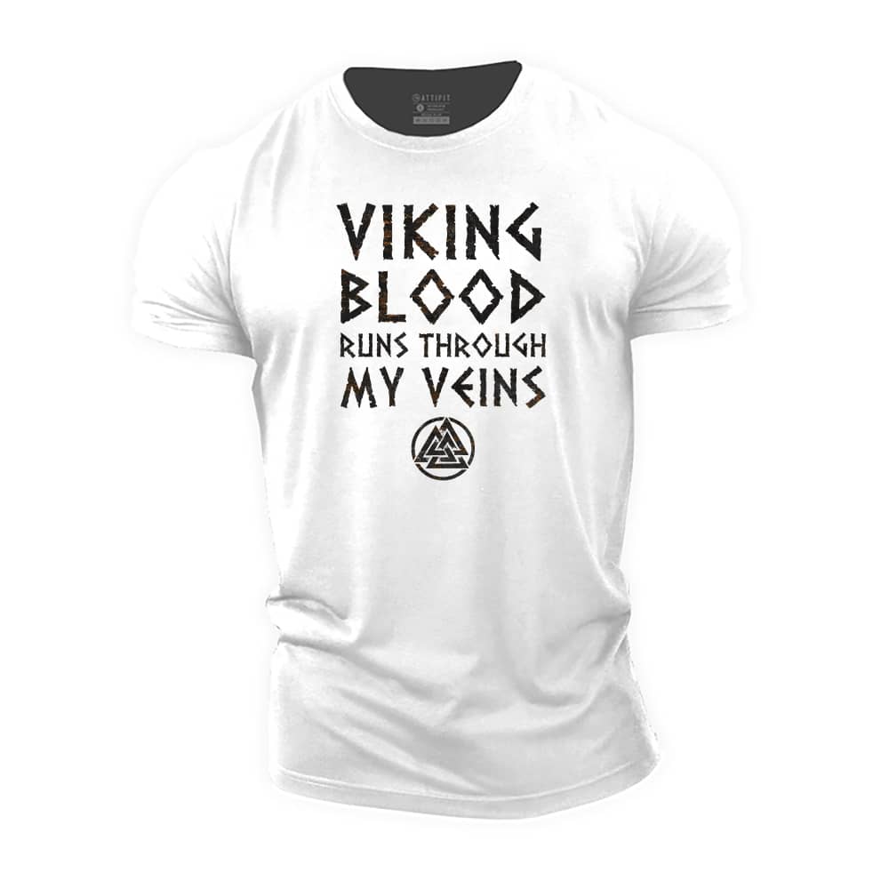 Viking Blood Cotton T-shirt