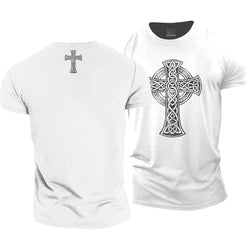 Celtic Cross Cotton T-Shirt