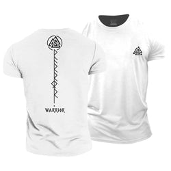 Warrior Runes Cotton T-shirt