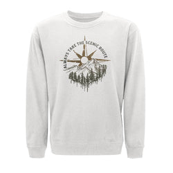 Always Take The Scenic Route Crewneck Sweatshirt