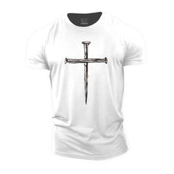 Retro Cross Cotton T-Shirt