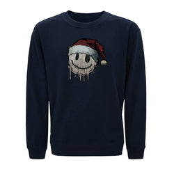 Christmas Smiley Crewneck Sweatshirt