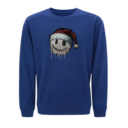 Christmas Smiley Crewneck Sweatshirt