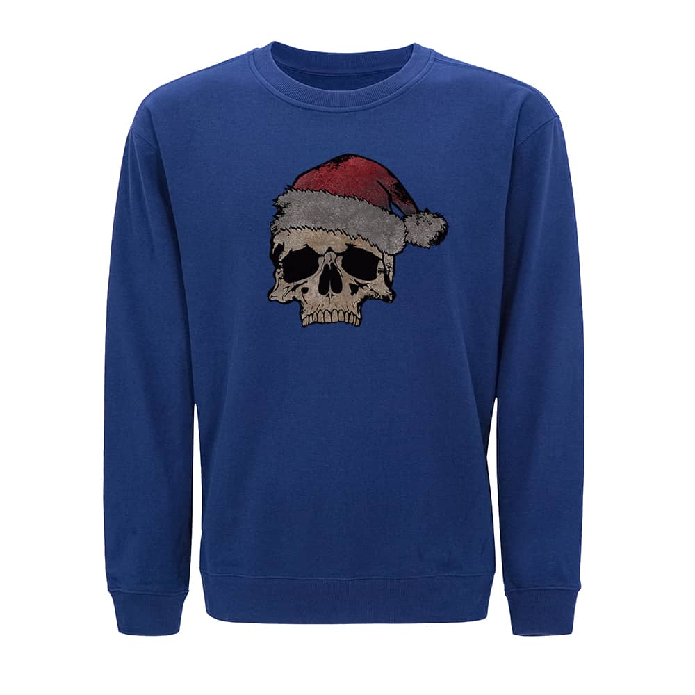 Christmas Skull Crewneck Sweatshirt