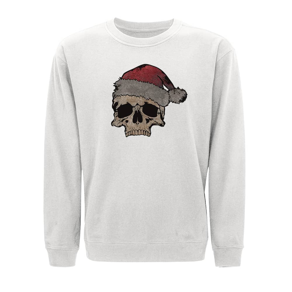 Christmas Skull Crewneck Sweatshirt