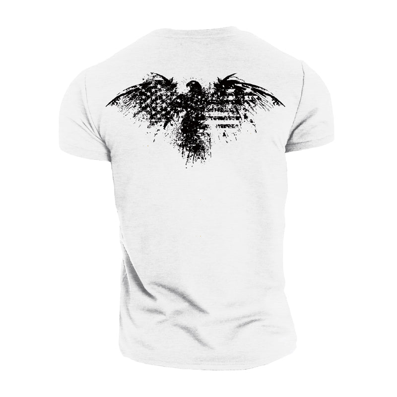 Cotton Eagle Wings Patriotic T-Shirt