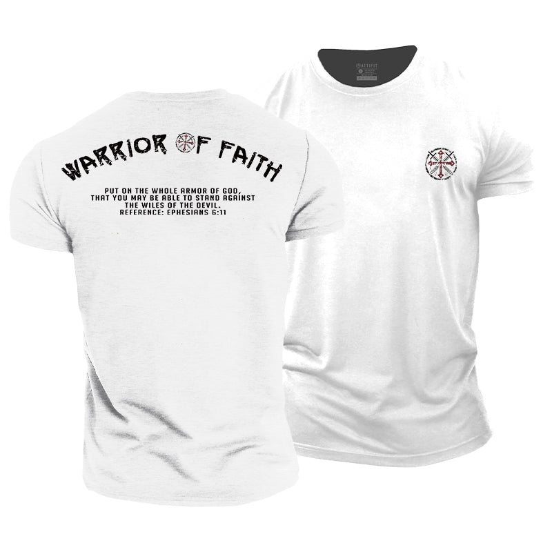 Warrior Of Faith Cotton T-Shirt