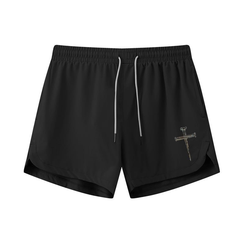 Cross Graphic Shorts