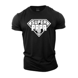 Super Papa Cotton T-Shirt