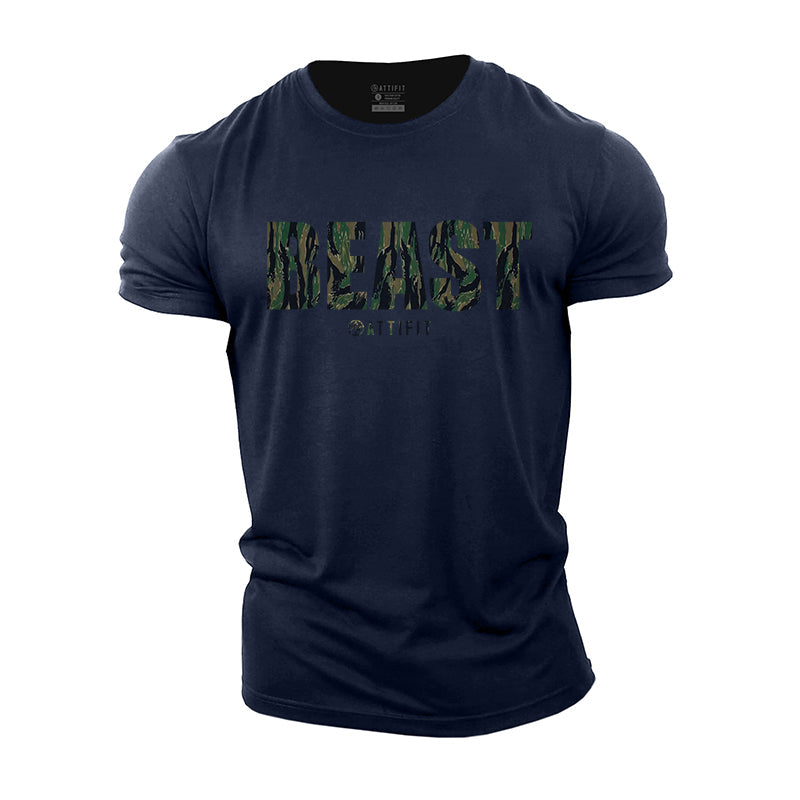 Beast Graphic Cotton T-Shirt