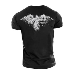 Cotton Eagle Wings Patriotic T-Shirt