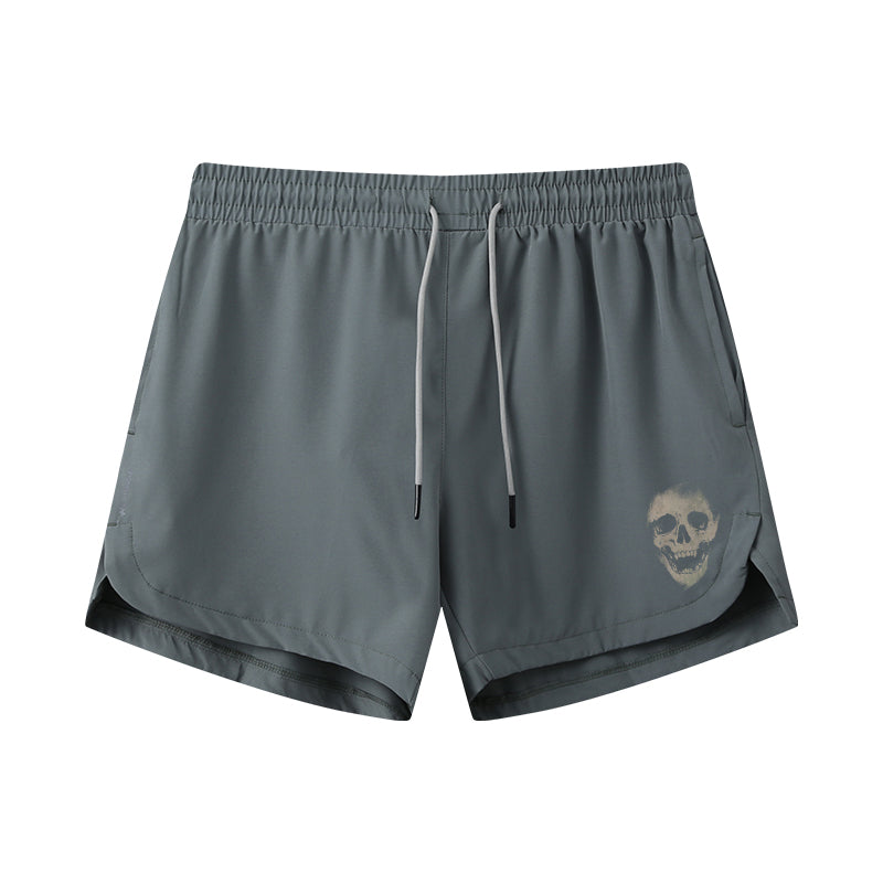 Skull Graphic Shorts