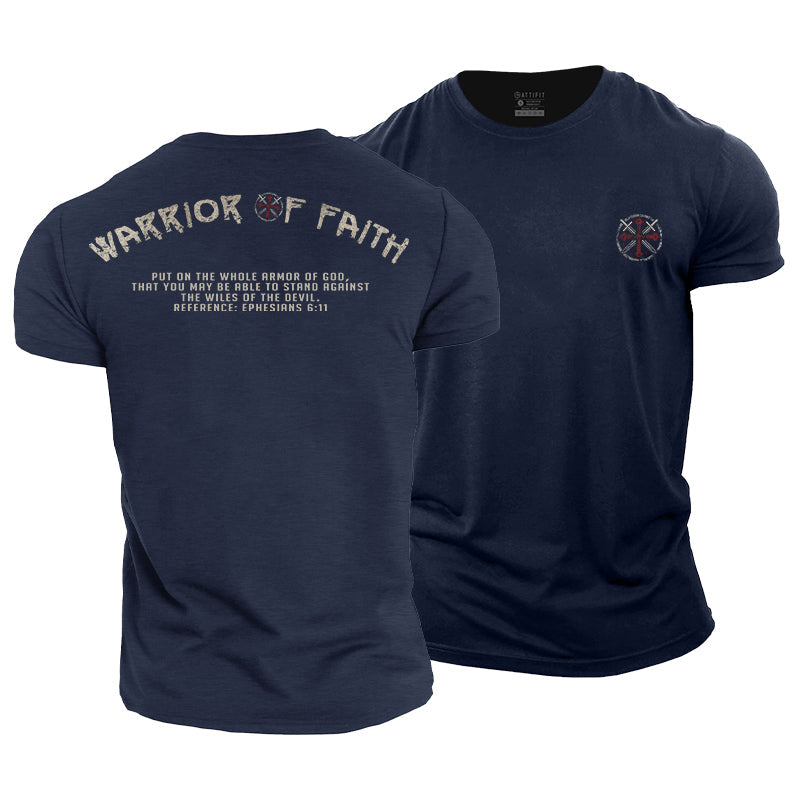 Warrior Of Faith Cotton T-Shirt