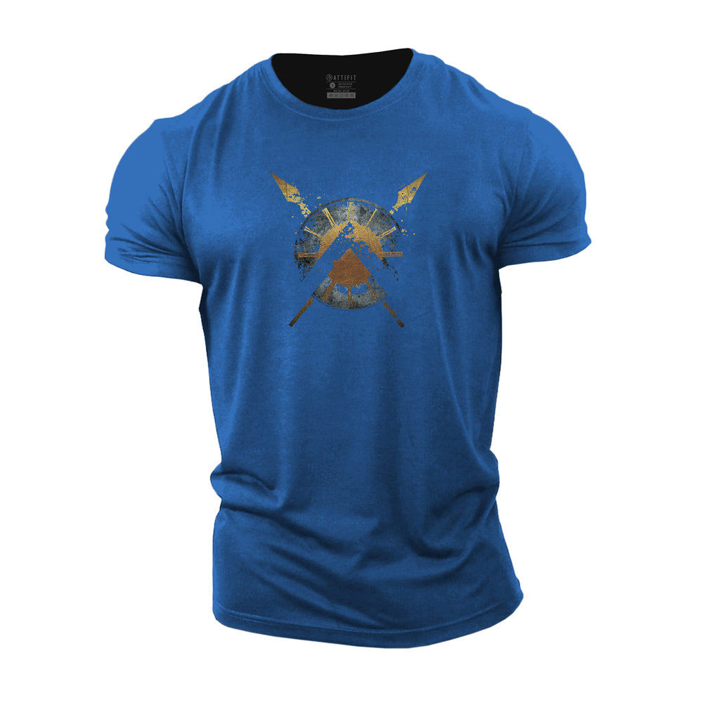 Warrior Shield Cotton T-Shirt