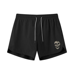 Skull Graphic Shorts