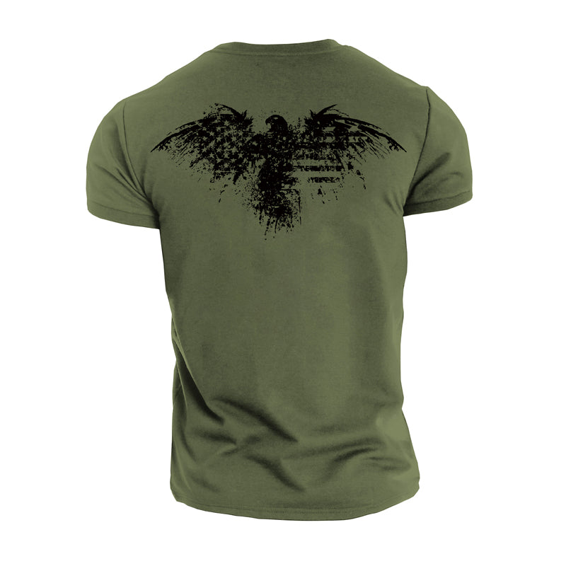 Cotton Eagle Wings Patriotic T-Shirt