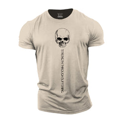 Skull Strength Cotton T-Shirt